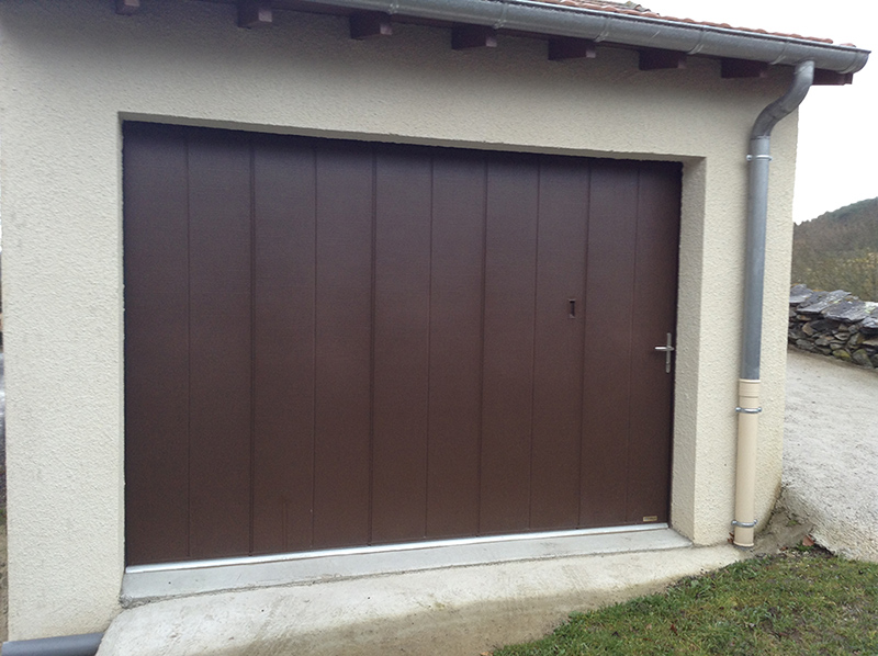 porte de garage manuelle coulissante BPSC Océane