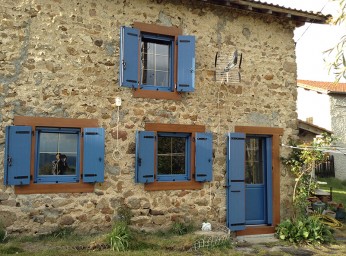 Porte fenêtre et volets assortis réalisés par BPSC Océane